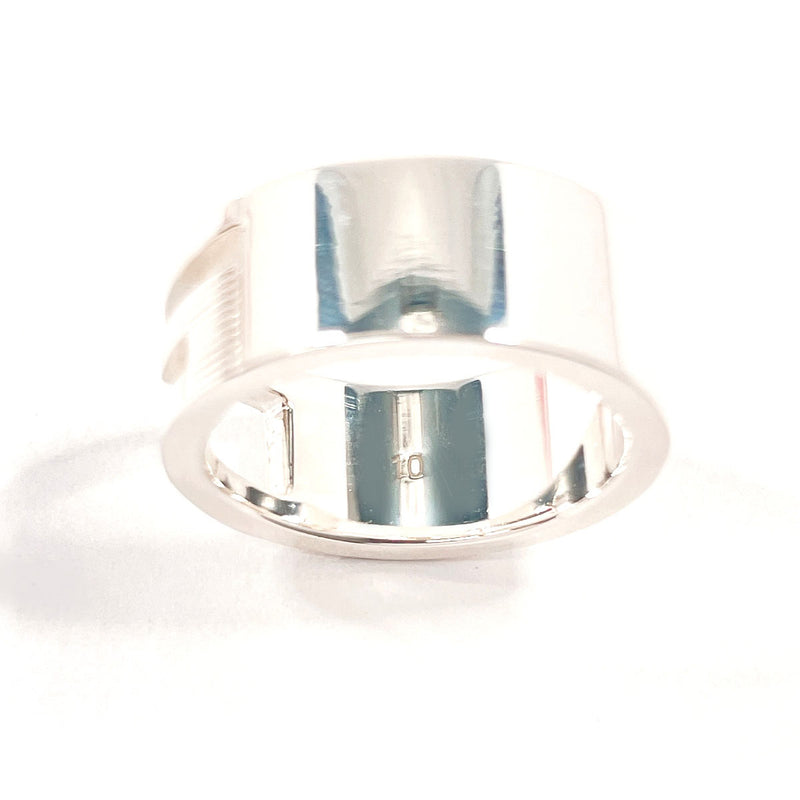 GUCCI Ring Branded Cutout G Silver925 #US 4 3/4 Silver Women Second hand