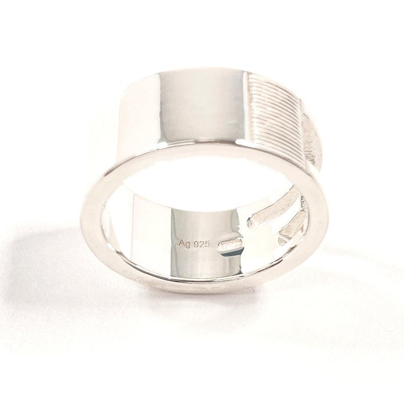 GUCCI Ring Branded Cutout G Silver925 #US 4 3/4 Silver Women Second hand