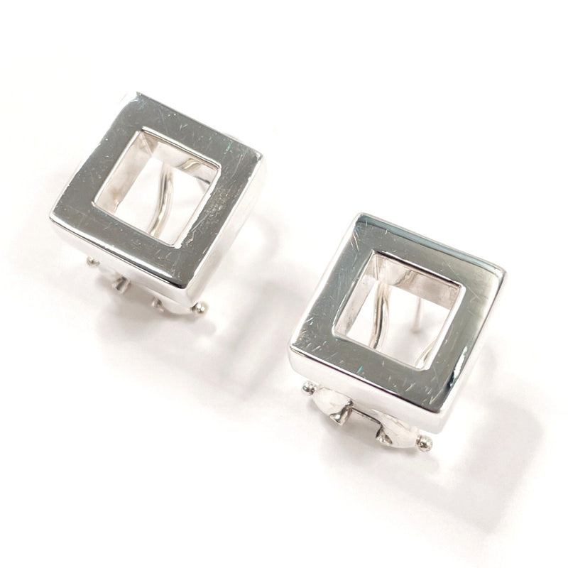 GUCCI earring Square Silver925 Silver Women Second hand