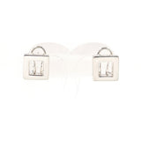 GUCCI earring Square Silver925 Silver Women Second hand