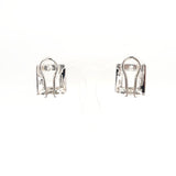GUCCI earring Square Silver925 Silver Women Second hand