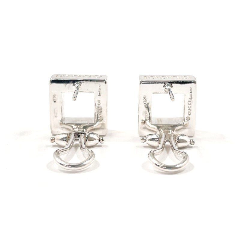 GUCCI earring Square Silver925 Silver Women Second hand