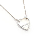 GUCCI Necklace 223512 J8400 8106 Trademark Heart Silver925 Silver Women Second hand
