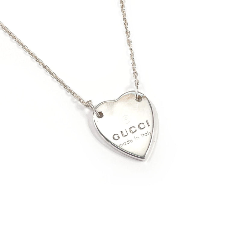GUCCI Necklace 223512 J8400 8106 Trademark Heart Silver925 Silver Women Second hand