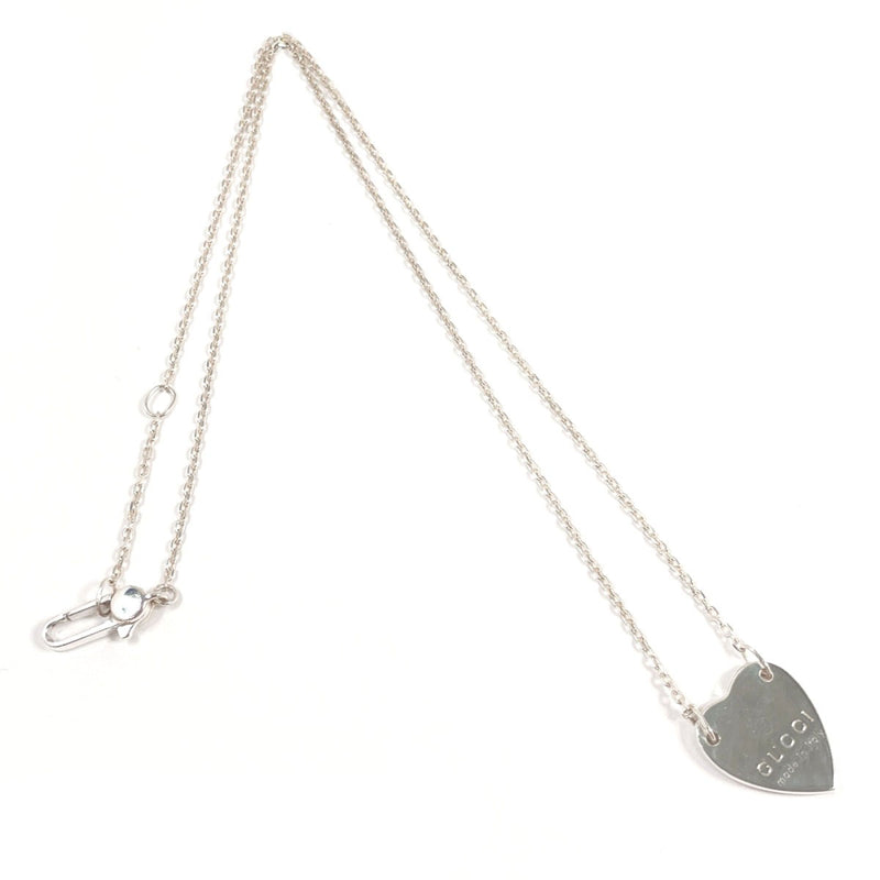 GUCCI Necklace 223512 J8400 8106 Trademark Heart Silver925 Silver Women Second hand