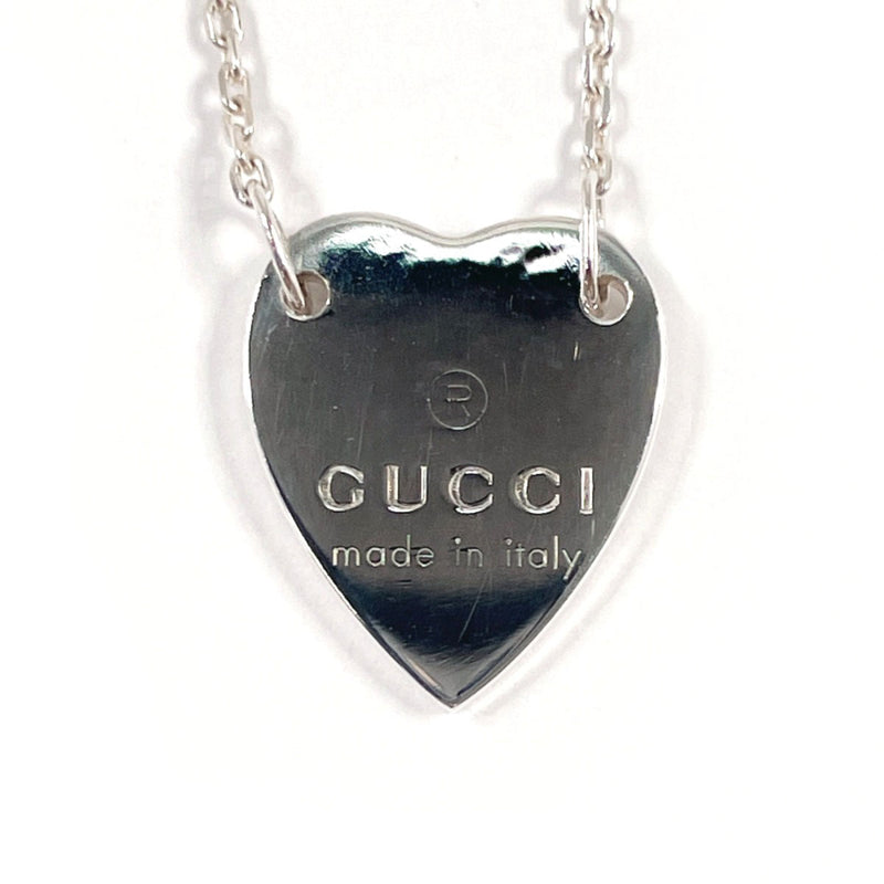 GUCCI Necklace 223512 J8400 8106 Trademark Heart Silver925 Silver Women Second hand
