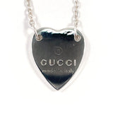 GUCCI Necklace 223512 J8400 8106 Trademark Heart Silver925 Silver Women Second hand