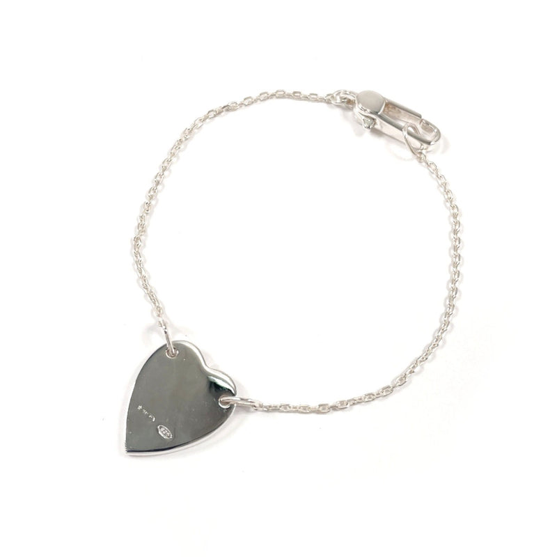 GUCCI bracelet Trademark Heart Silver925 Silver Women Second hand
