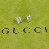 GUCCI earring G logo Silver925 Silver unisex Second hand