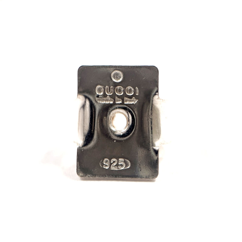 GUCCI earring G logo Silver925 Silver unisex Second hand