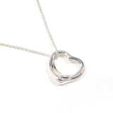 TIFFANY&Co. Necklace Open heart Elsa Peretti Silver925 Silver Women Second hand