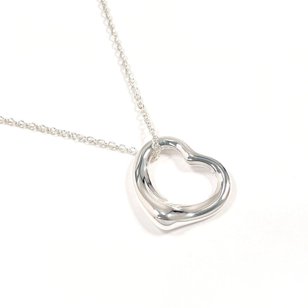TIFFANY&Co. Necklace Open heart Elsa Peretti Silver925 Silver Women Second hand