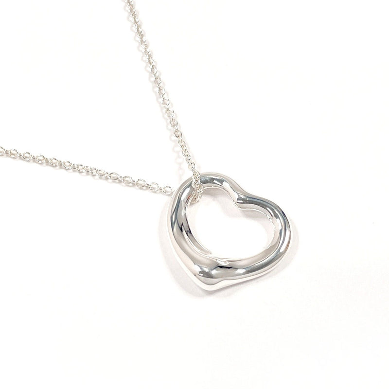 TIFFANY&Co. Necklace Open heart Elsa Peretti Silver925 Silver Women Second hand