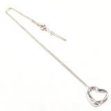 TIFFANY&Co. Necklace Open heart Elsa Peretti Silver925 Silver Women Second hand