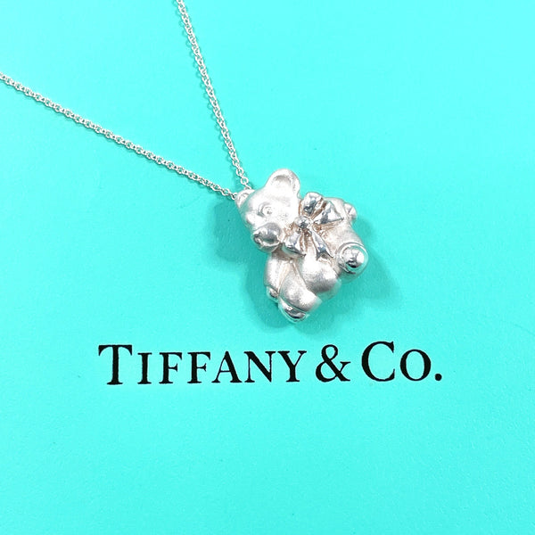 TIFFANY&Co. Necklace Teddy bear Silver925 Silver Women Second hand