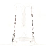 GUCCI earring Logo Swing Chain Silver925 Silver Women Second hand