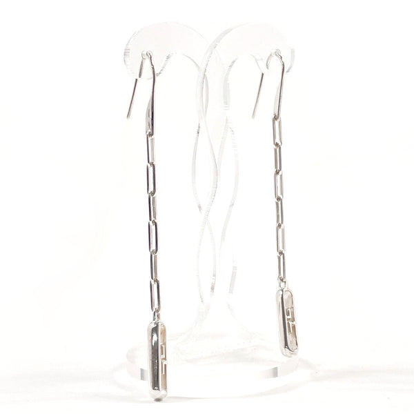 GUCCI earring Logo Swing Chain Silver925 Silver Women Second hand