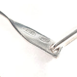 GUCCI earring Logo Swing Chain Silver925 Silver Women Second hand