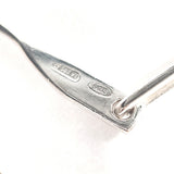 GUCCI earring Logo Swing Chain Silver925 Silver Women Second hand