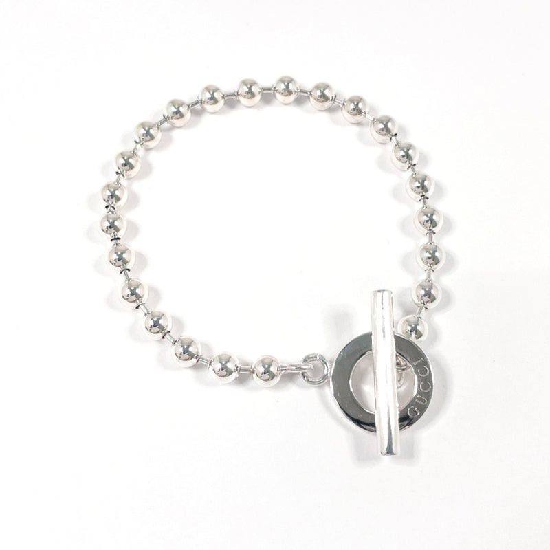 GUCCI bracelet Ball chain Silver925 Silver unisex Second hand