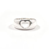 Georg Jensen Ring heart Silver925 #US 6 3/4 Silver Women Second hand
