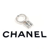 CHANEL Ring Camellia No.5 Clover plate Silver #US 5 1/4 Silver Women Second hand