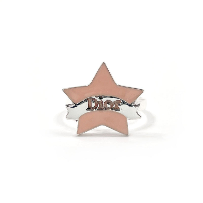 Dior Ring Star ribbon Silver925 #US 5 1/4 Silver Silver Women Second hand
