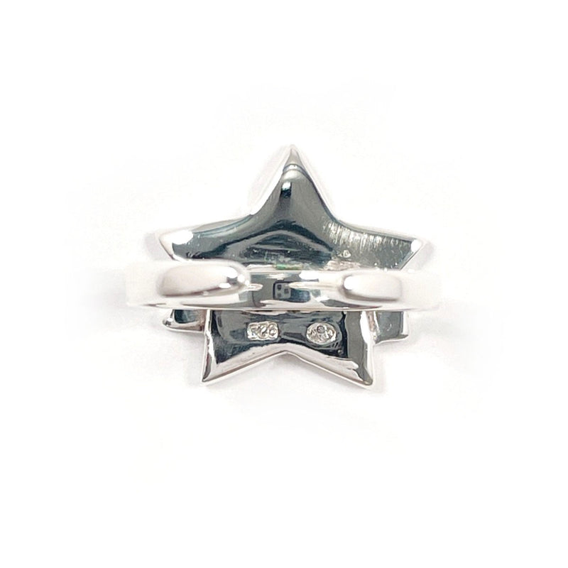 Dior Ring Star ribbon Silver925 #US 5 1/4 Silver Silver Women Second hand