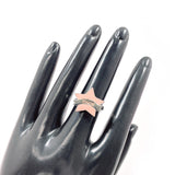 Dior Ring Star ribbon Silver925 #US 5 1/4 Silver Silver Women Second hand