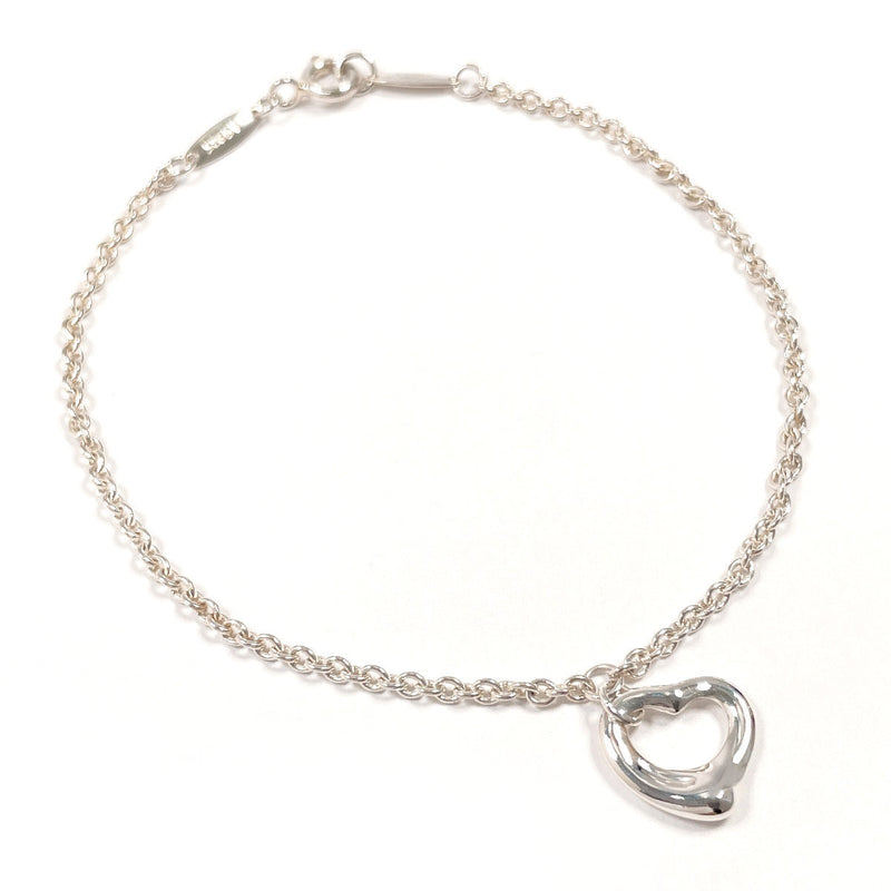 TIFFANY&Co. bracelet Open heart Elsa Peretti Silver925 Silver Women Second hand