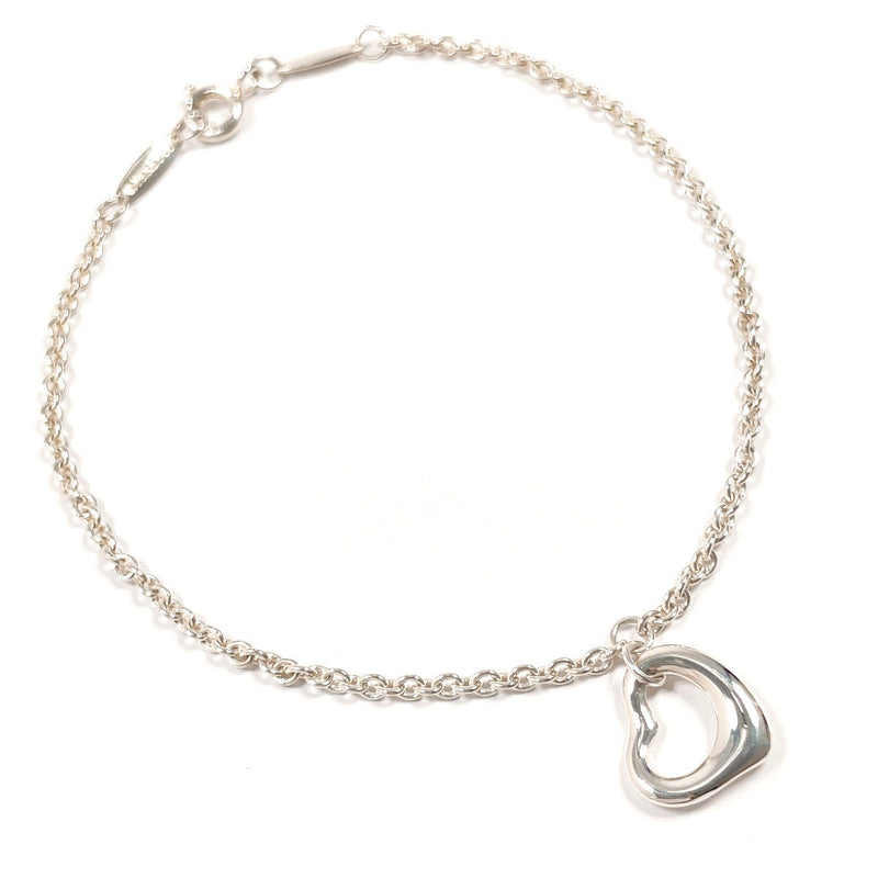 TIFFANY&Co. bracelet Open heart Elsa Peretti Silver925 Silver Women Second hand