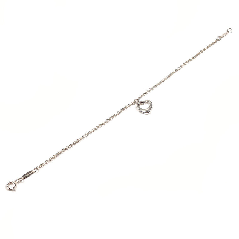 TIFFANY&Co. bracelet Open heart Elsa Peretti Silver925 Silver Women Second hand