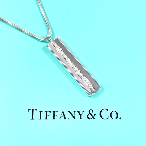 TIFFANY&Co. Necklace 1837 Bar Pendant Silver925 Silver unisex Second hand