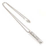 TIFFANY&Co. Necklace 1837 Bar Pendant Silver925 Silver unisex Second hand