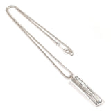 TIFFANY&Co. Necklace 1837 Bar Pendant Silver925 Silver unisex Second hand