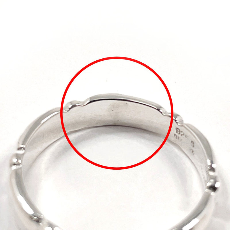 Georg Jensen Ring Leaf Silver925 #US 4 3/4 Silver Women Second hand