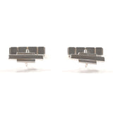 Georg Jensen cuffs Cufflinks Silver925 Silver mens Second hand