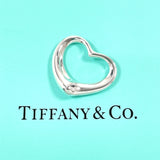 TIFFANY&Co. Pendant top Open heart Elsa Peretti Silver925 Silver Women Second hand