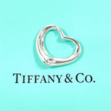 TIFFANY&Co. Pendant top Open heart Elsa Peretti Silver925 Silver Women Second hand