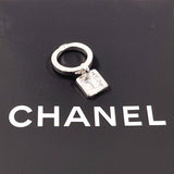 CHANEL Ring Camellia No.5 Clover plate Silver #US 5 3/4 Silver Women Second hand