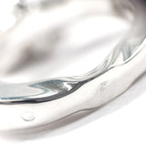 CHANEL Ring Camellia No.5 Clover plate Silver #US 5 3/4 Silver Women Second hand