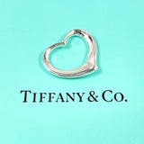 TIFFANY&Co. Pendant top Open heart Elsa Peretti Sterling Silver Silver Women Second hand