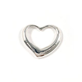 TIFFANY&Co. Pendant top Open heart Elsa Peretti Sterling Silver Silver Women Second hand