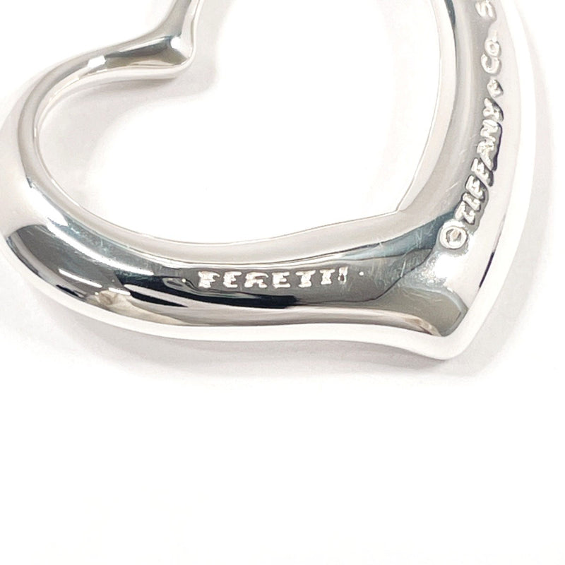TIFFANY&Co. Pendant top Open heart Elsa Peretti Sterling Silver Silver Women Second hand