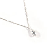 TIFFANY&Co. Necklace teardrop Elsa Peretti Silver925 Silver Women Second hand