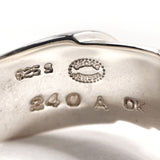Georg Jensen Ring 240A OK Ole Kortzau Silver925 #US 5 1/4 Silver Women Second hand