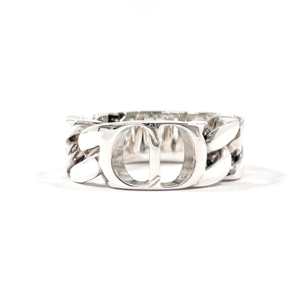 Dior Ring CD Icon Chain Link Silver925 #US 9 Silver mens Second hand