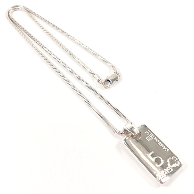 CHANEL Necklace with logo Silver925 Silver Women Second hand