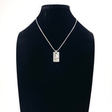 CHANEL Necklace with logo Silver925 Silver Women Second hand
