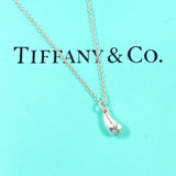 TIFFANY&Co. Necklace teardrop Elsa Peretti Silver925 Silver Women Second hand